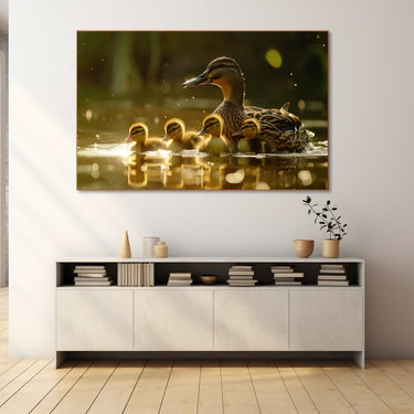 Duck Painting Image